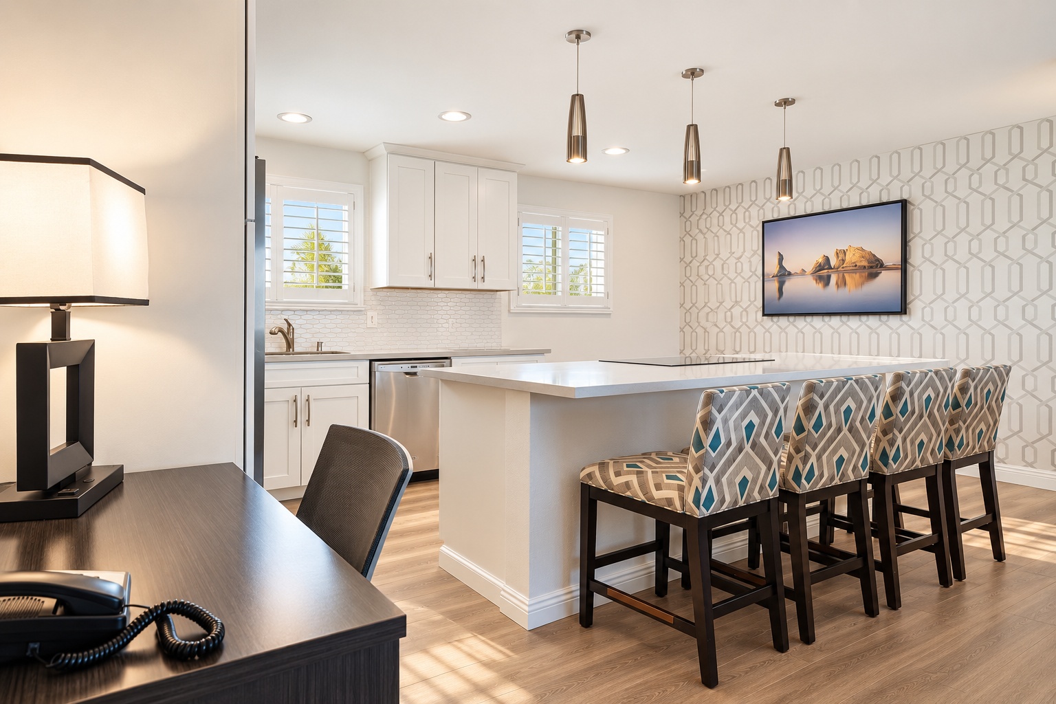 Ricks Suite kitchen