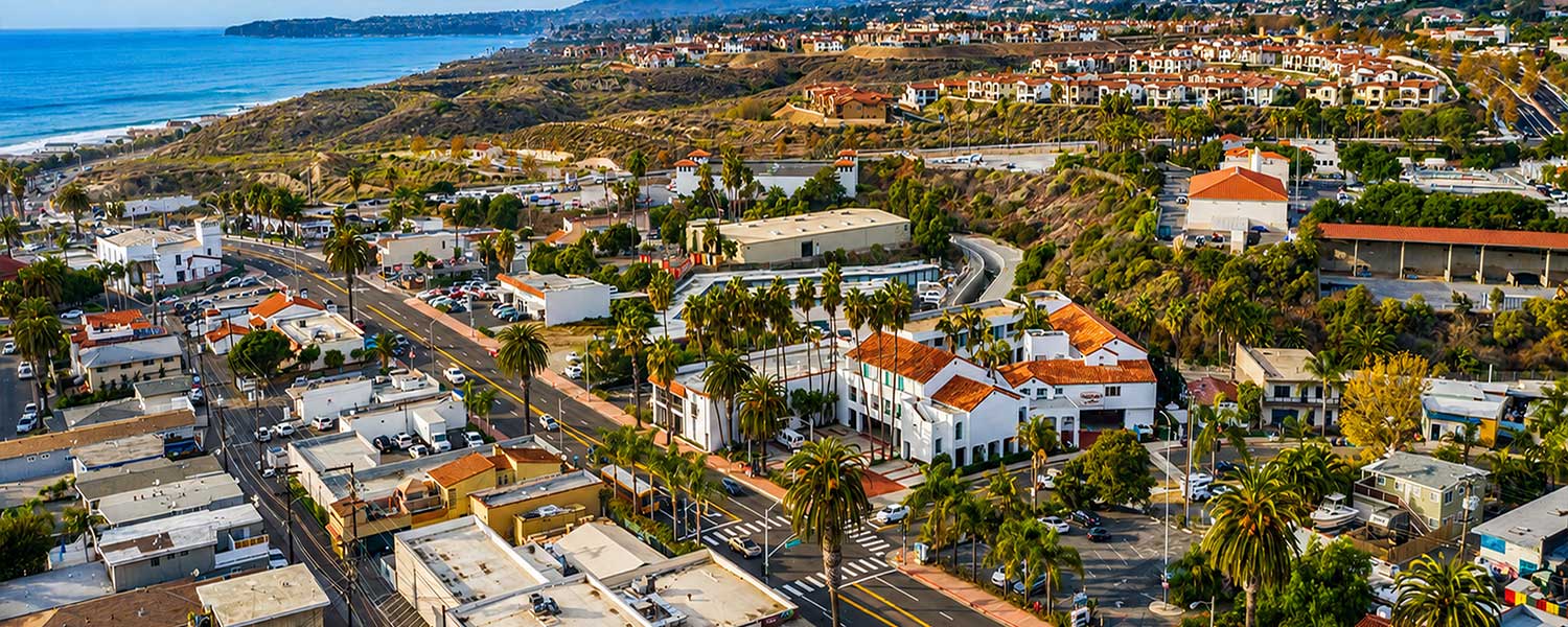 Arial view of the hotel