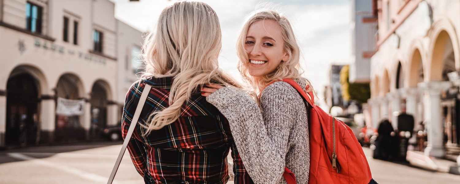 two girls
